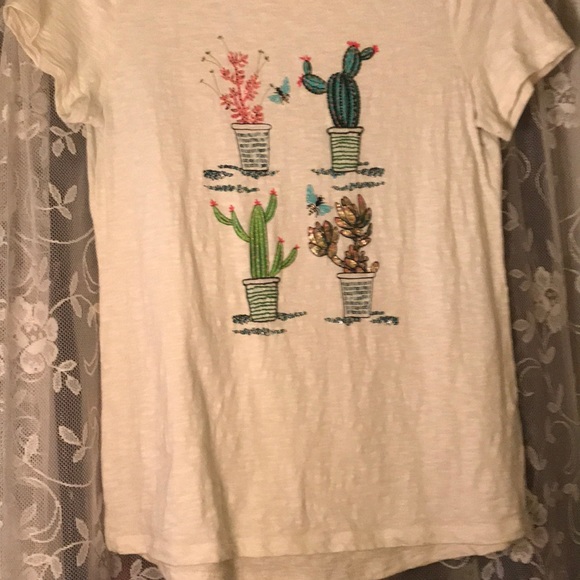 Talbots Cactus Tee - Picture 2 of 5